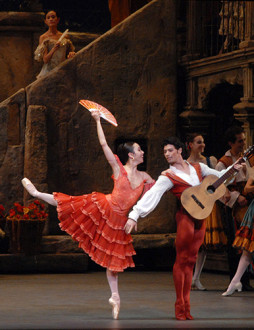 Una de las favoritas del público, Xiomara Reyes, dejó el ABT, el 27 de mayo. Junto a Herman Cornejo en “Don Quijote”. Foto: MIRA. Archivo Danzahoy. Gentileza ABT. 