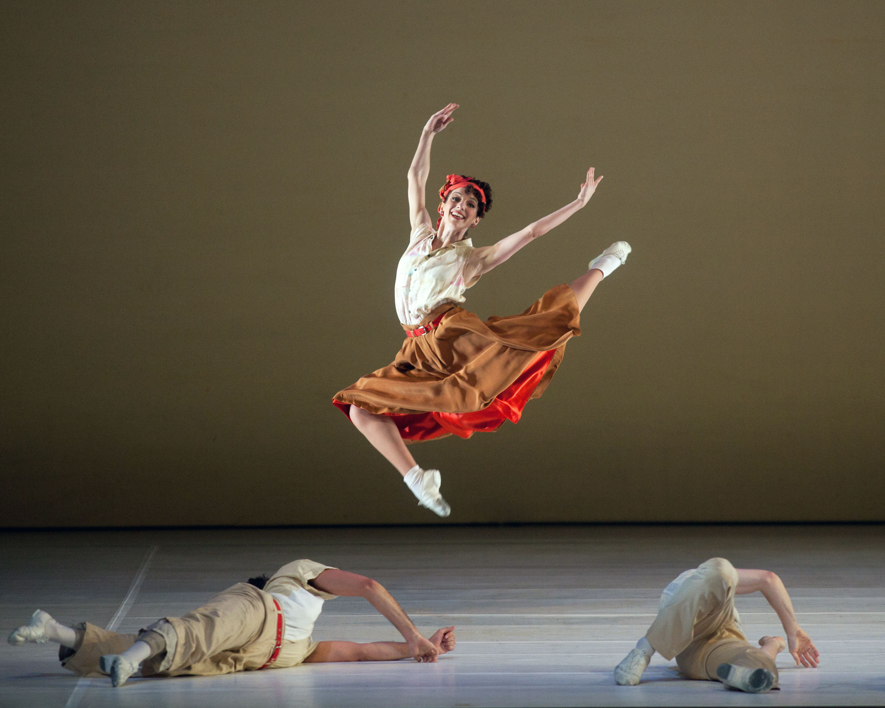 La argentina Luciana Paris, solista del ABT, en “Company B” de Paul Taylor. Foto: Rosalie O'Connor. Gentileza ABT.