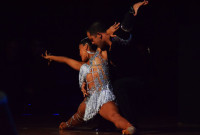 El chileno Luis y la española Alba campeones del II World Salsa Masters. Foto: Leticia Sáinz Lerma. Especial para Danzahoy.