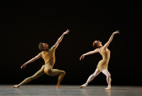 Gillian Murphy y James Whiteside en "The Brahms-Haydn Variations", de Twyla Tharp. Foto: Marty Sohl. Gentileza ABT.