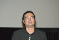 Iván Gergolet, director del documental “Danzar con María” en su presentación en México. Cineteca Nacional. Foto: Alfonso Loranca.