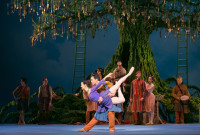 Jillian Vanstone y Naoya Ebe con el National Ballet of Canada, en "The Winter's Tale", de Shakespeare. Foto: Karolina Kuras. Gentileza NBC.