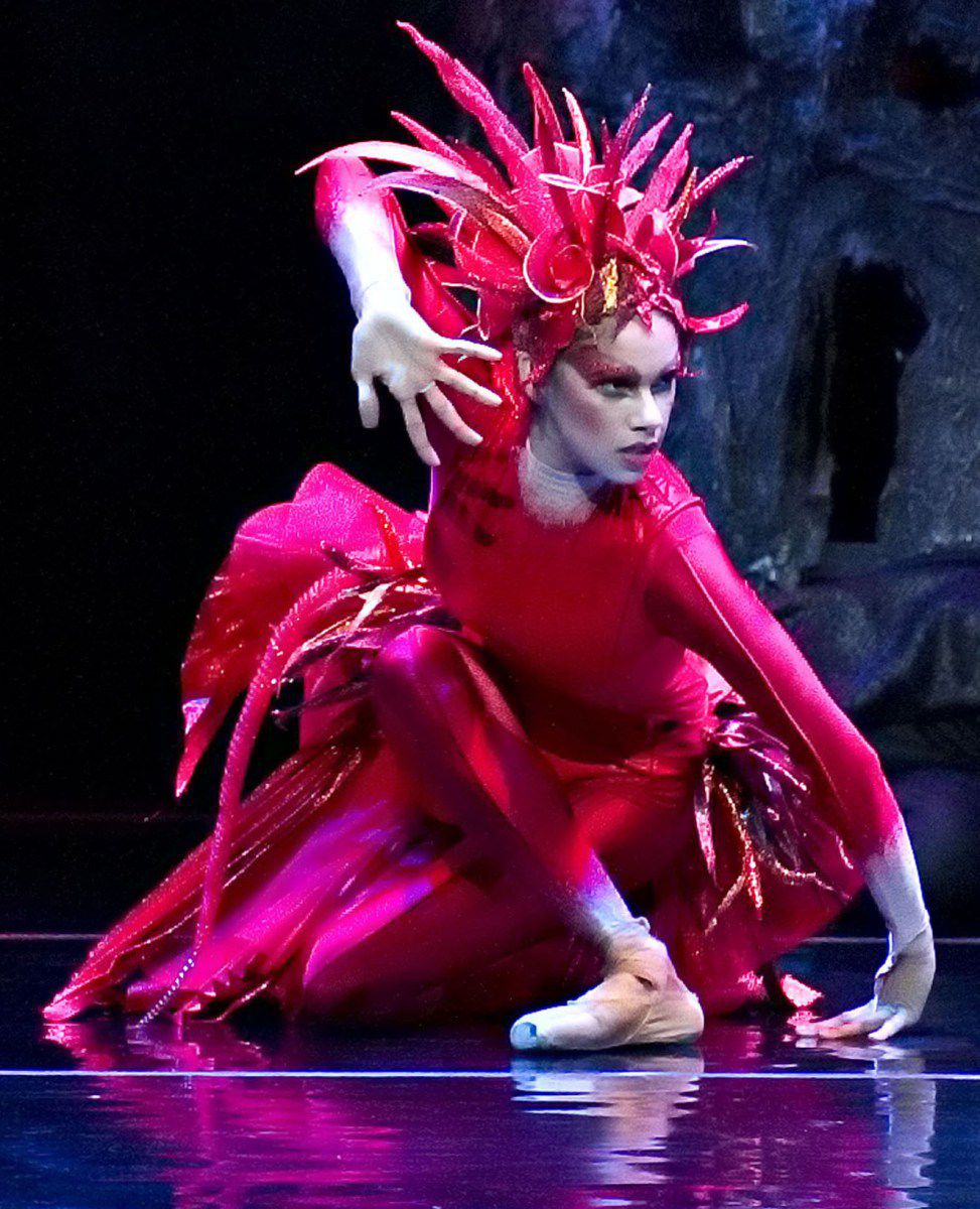 El ABT abre el ciclo de primavera en el Metropolitan Opera House de Nueva York hasta el 2 de julio. Foto: Gene Schiavone. (Misty Copeland en "Pájaro de fuego". Archivo Danzahoy. Gentileza ABT.