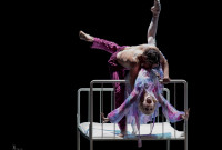 La premiada como Mejor Bailarina Alicia Amatriain y Jason Reilly, del Stuttgart Ballet, interpretaron una dura escena de "Un tranvía llamado deseo", con coreografía de John Neumeier. Fotografía gentileza de Jack Devant.
