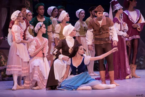 La primera solista Sara de Miranda protagonizó a Giselle en la versión de este clásico que llevó a La Habana el Ballet de Camagüey. Foto: Buby. Gentileza BC.