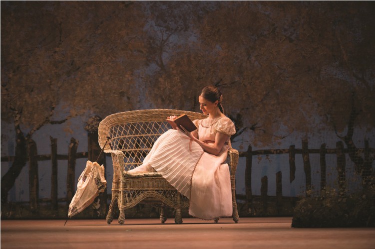 “Onegin”, una producción del Teatro Colón en la que participa Marianela Núñez en el rol de Tatiana. Foto gentileza Teatro Colón.