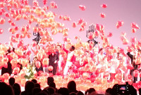 Festejo, globos y un aniversario para celebrar los 40 años de THe Washington Ballet en DC. Foto: Danzahoy.