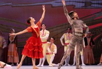 Las primeras figuras (Viensay Valdés) y el cuerpo de baile del Ballet Nacional de Cuba, protagonizarán algunos de los espectáculos del Festival Internacional de Ballet de la Habana. Foto: Nancy Reyes. Archivo Danzahoy.