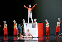 El Mariinsky Ballet presentó "El caballito jorobado" de Alexei-Ratmanskys en el Kennedy Center de DC, estrenada en 2009 en San Petersburgo, Rusia. Foto: Natasha Razina. GentilezaJFKC.