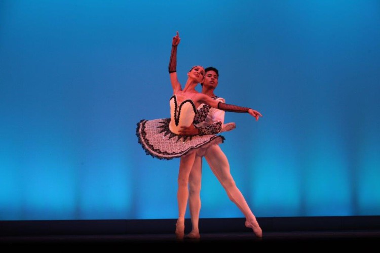 El Ballet Nacional de Cuba puso en escena varias de las obras de su repertorio, con la participación de toda la compañía. Foto: Nancy Reyes. Gentileza NR.