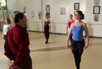 Alberto Alonso en un ensayo de "Carmen Suite", 2007, en Florida, Estados Unidos. Foto archivo Danzahoy.