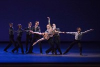El New York City Ballet presentó en el Kennedy Center un estreno reciente de Alexei Ratmansky, "Odessa", basada en "Sketches to Sunset", del músico ucraniano Leonid Desyatnikov. Fotos: Paul Kolnik. Gentileza JFKC.