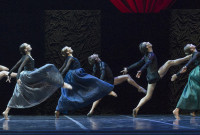 El Ballet Estable del Teatro Colón presenta “Por vos muero”, un clásico del coreógrafo español Nacho Duato, con música de Jordi Savall y texto de Garcilaso de La Vega. Foto: Máximo Parpagnoli. Gentileza Teatro Colón.