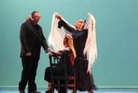 Ana Ruiz en el “Fado”, invitada especial desde España, en el Primer Festival internacional de danza española y flamenco de La Habana. Foto: Jorge Fernández Fuentes. Gentileza Toni Piñera.