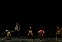 Miguel Pérez García e Isabel Aguerrebere llevan a escena “Estepa”, una de las obras seleccionadas por el jurado del Premio. Foto: Gloria Minauro/isoptica. Gentileza INBA.