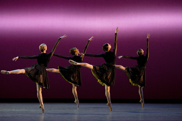 Para el final del programa mixto el ABT presentó “Thirteen Diversions”, de Christopher Wheeldon, con música de Benjamin Britten. Foto: Gene Schiavone. Gentileza JFKC. 