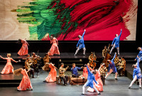 Mark Morris Dance Group presentó “Layla and Majnun”, una historia cuyos orígenes se remontan al siglo VII. Foto: Susana Millman. Gentileza JFKC.