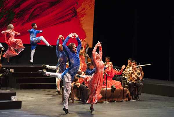 “Layla and Majnun” se estrenó en Call Performances, en 2016, en Berkeley, CA. Foto: Susana Millman. Gentileza JFKC.