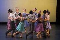 The Washington Ballet estrenó “The Outset”, con coreografía de Marcelo Gomes, en el Sidney Harman Hall y tuvo como protagonistas a Brittany Stone y a Gian Carlo Perez. Foto: Theo Kossenas, Media4artists. Gentileza RTWB.