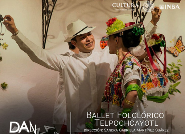 El Ballet Folklórico Telpochcayotl® se presenta en el Centro Cultural del Bosque con danzas que representan la riqueza cultural de México.