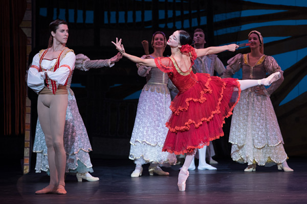 El Ballet Nacional de Cuba hizo su debut con “Don Quijote”, en el Kennedy Center de DC en el festival “Artes de Cuba”, protagonizado por Viengsay Valdés y Dani Hernández . Foto: Teresa Wood. Gentileza JFKC.