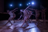 La compañía Malandain Ballet Biarritz y la Escuela Nacional de Ballet Fernando Alonso en funciones del proyecto para el desarrollo artístico y ético de estudiantes de ballet de nivel medio. Foto: Dubrosky. Gentileza ENBFA.