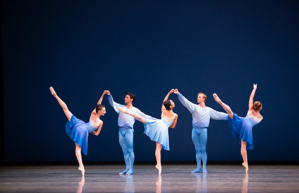 Ballet Across America_Miami City Ballet dancers in Brahms-Handel_Choreography by Jerome Robbins & Twyla Tharp_Performed by Miami City Ballet_Photo by Alexander Iziliaev