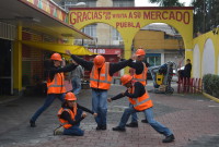 Asaltodiario, grupo fundado y dirigido por Miguel Ángel Díaz y Claudia Vázquez, pondrá en marcha su plan de llevar su arte a más de cinco mil consumidores. Foto gentileza INBAL.