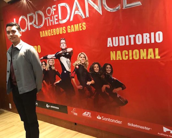 Desde niño el bailarín mexicano Luis Sánchez se puso como meta llegar a ser integrante de Lord of the Dance. Foto gentileza GJB.