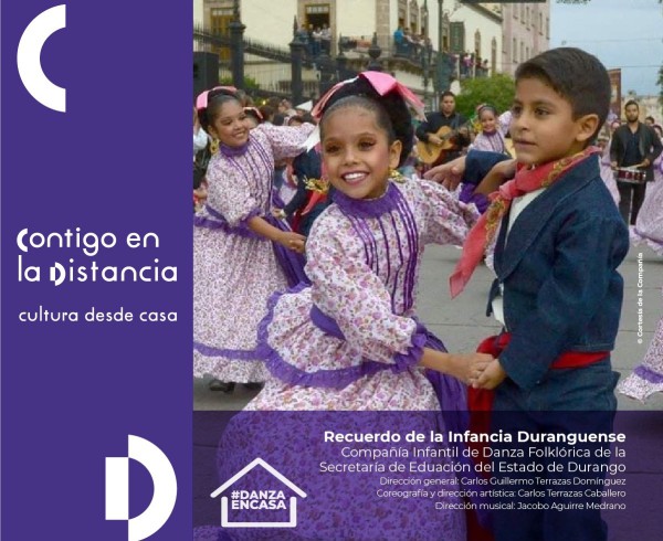 Piezas tradicionales en “Recuerdo de una Infancia Duranguense” de la Compañía Infantil de Danza Folclórica de la Secretaría de Educación del Estado de Durango. Gentileza INBAL.