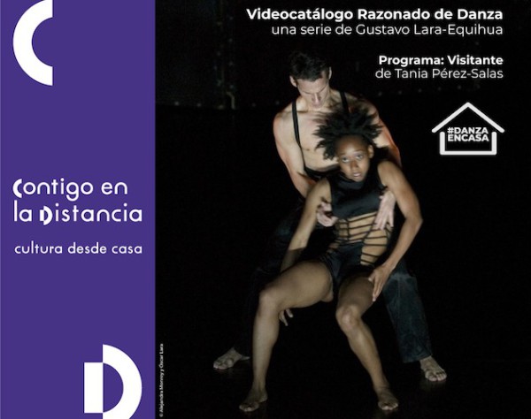 A través de “Visitante”, la bailarina y coreógrafa Tania Pérez-Salas hace un acercamiento lúdico a las dimensiones de la vida y la muerte. Foto gentileza INBAL.