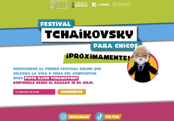 Festival Tchaikovsky para chicos incorpora ballet, juegos, cuentos coreográficos y actividades para descargar. Gentileza AAC.