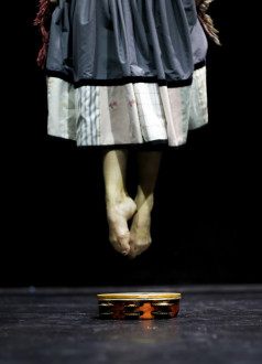 Homenaje a la mujer a través de la figura de la panderetera Maurizia Aldaiturriaga. Foto gentileza QM.