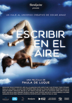 Afiche promocional de “Escribir en el aire”. Gentileza TP.