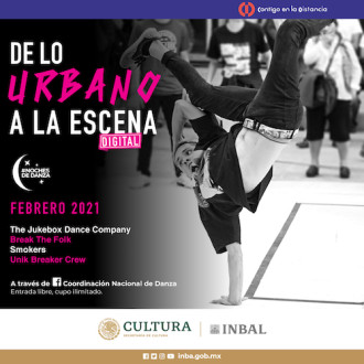 Las funciones serán a las 21:00 horas dentro del ciclo Noches de danza. Gentileza INBAL.