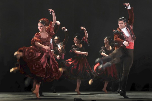 “Invocación bolera”, de Rubén Olmo, es una de las escasas coreografías de este estilo creadas recientemente. Foto: María Alperi. Gentileza BNE.