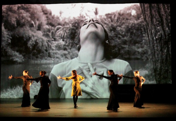 La Compañía Flamenca Ecos llevó “¡Bernarda, No!” al Teatro Martí, una creación de Ana Rosa Meneses. Foto: Ricardo Rodriguez. Gentileza  ECOS.