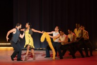 “Doña Perón” interpretada por Dandara Veiga “Doña Perón” tuvo su estreno mundial Nueva York, en el Festival de Danza del City Center. Foto: Teresa Wood. Gentileza: JFKC.