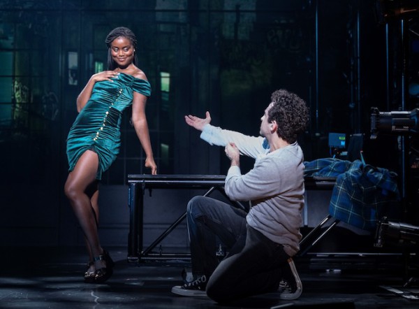 Denée Benton y Brandon Uranowitz en "Tick, Tick... ¡Boom!". Foto: Teresa Castracane. Gentileza JFKC.