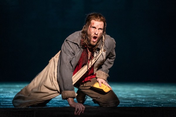 Nick Cartell como Jean Valjean en la producción de “los miserables en el Kennedy Center. Fotos: Matthew Murphy. Gentileza JFKC.