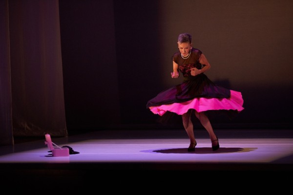 Lidya Romero en una función que busca mostrar parte de su legado artístico. Foto: Emanuel Adamez. Gentileza INBAL. 