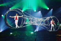 “Circo Kósmico”, un relato inspirado en las enseñanzas del astrónomo José Maza. Foto gentileza Circo Jumbo.