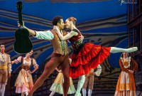 El BNC convocó a Marianela Núñez y Patricio Revé, los artistas invitados a encarnar a Kitri y Basilio. Foto: Maykel Espinosa. Gentileza BNC.