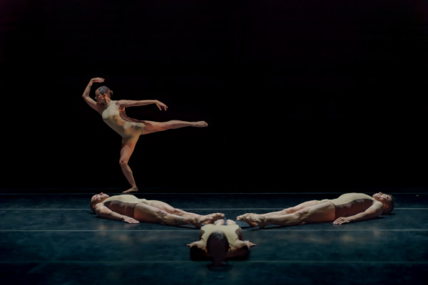 El Lirio Danza Escénica, agrupación fundada y dirigida por el bailarín y coreógrafo Luis Tavera se presenta en el Teatro Varsovia. Foto: Daniel Ochoa. Gentileza El Lirio Danza Escénica.